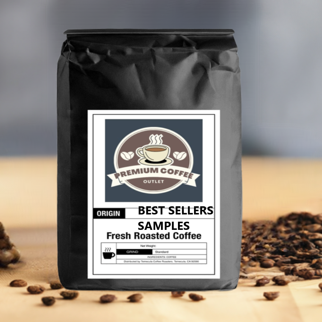 Best Sellers Sample Pack: 6Bean, Cowboy, Breakfast, Peru, Mexico, Bali Blue