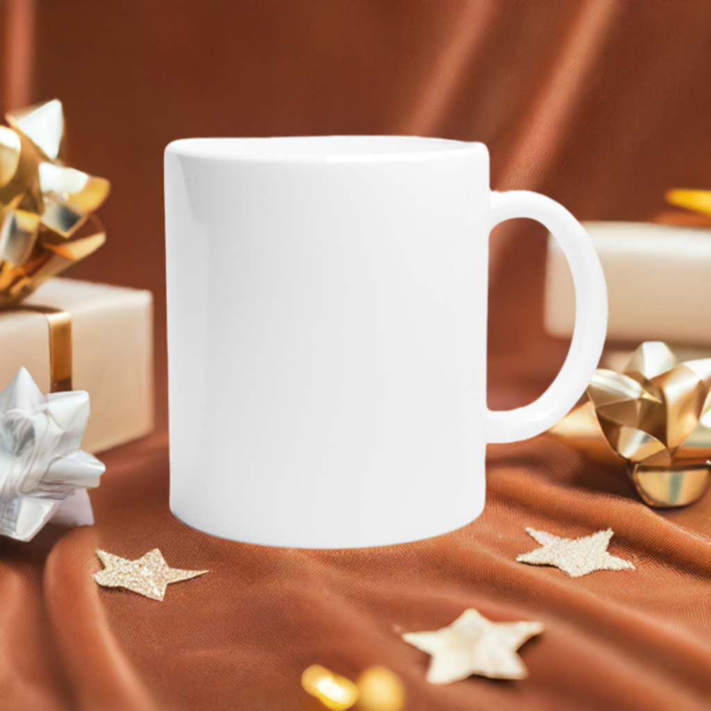 White 11oz Ceramic Mug (Personalized Edition)