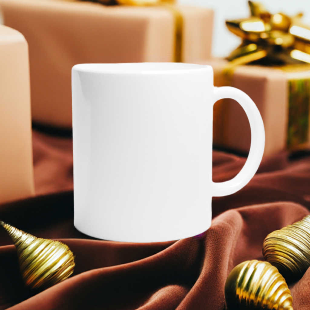 White 11oz Ceramic Mug (Personalized Edition)