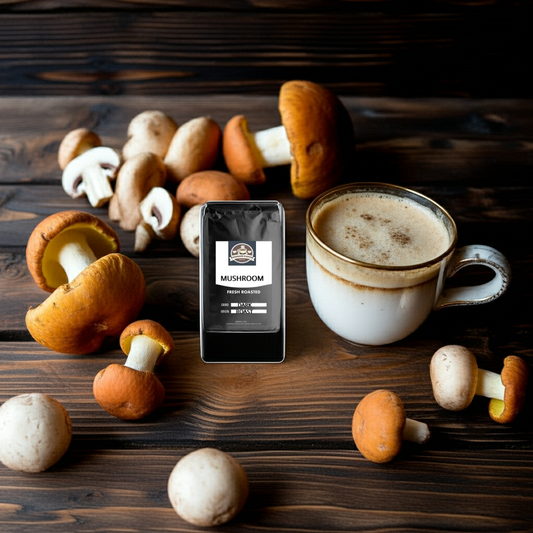Coffee with Mushrooms Dark Roast
